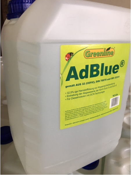AdBlue® 10 Liter - 30 Kanister/Palette PALETTENABNAHME